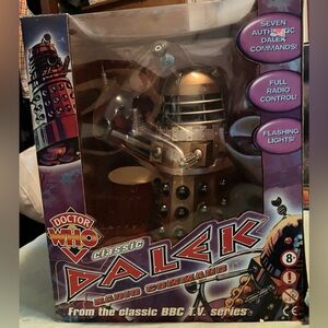 Doctor Who Classic Dalek Radio Control Toy in Box